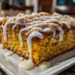 Homemade Butternut Squash-Apple Coffee Cake