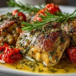 Slow Cooker Greek Chicken Close-up