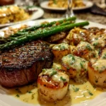 Homemade Valentines Dinner Close-Up